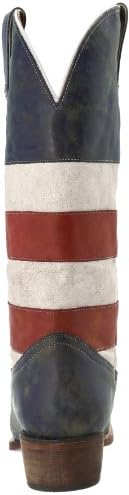 Roper Womens Americana Boot, Red, 7 B | Image 2