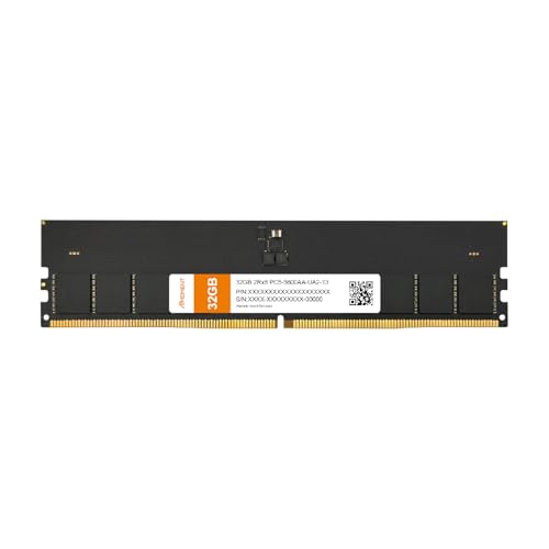 MMOMENT DDR5 UDIMM 32GB 5600Mhz (PC5-44800) Desktop Memory Module Ram (CL46, Non-ECC Unbuffered, 1.1V, 288 Pin)