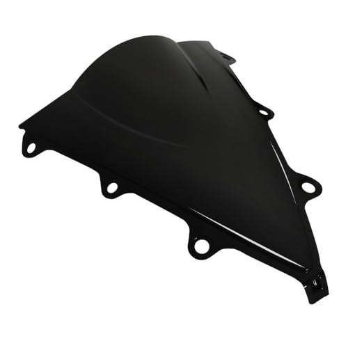 Pare-brise avant double bulle haut de gamme en ABS noir pour moto CBR300RR