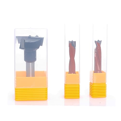 Sinoprotools Brad Point Boring+Hinge Boring Bit Set, Carbide Tipped Boring Bit Set, High Performance Brad Point Boring - Image 4
