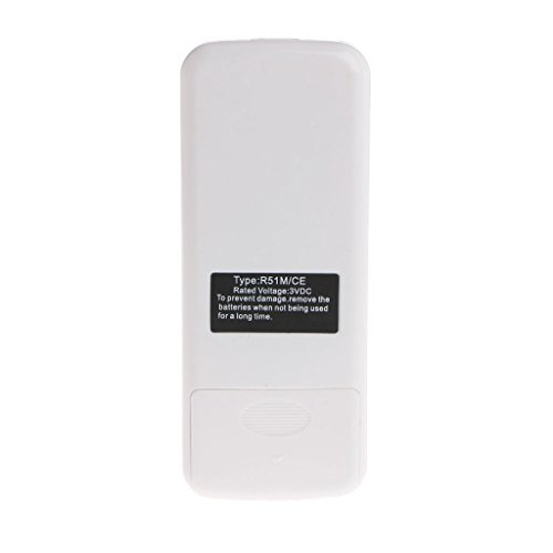 Mando a distancia compatible para aire acondicionado portátil Midea Split R51M / CE R51D / E R51M / BGE