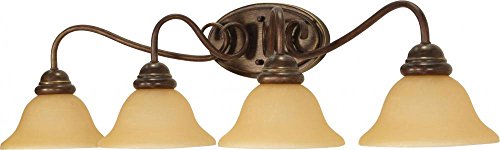 Image of Nuvo Lighting 60 /1036 Four Light Wall Fixture Vanity, Sonoma Bronze