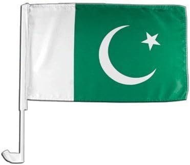 Digni Pakistan Car Flag - 12 x 16 inch