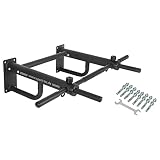 Klimmzugstange zur Wandmontage, Wandreck, Pull Up Reck, 6 gepolsterte Griffe