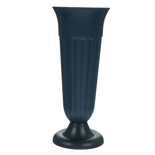 Alipis Vaso Cimitero Stabile in Resistente Intemperie Porta Fiori Memorial Elegante Per Decorazioni Interno Esterno
