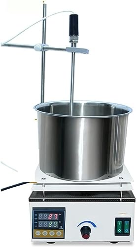 KFJZGZZ Stainless Steel Heat Collecting Magnetic Stirrer Lab Constant Temperature Oil Bath PID Self-Tuning (Color : 1, Size : DF-101A)