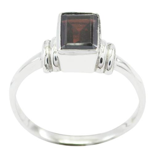Bague argent rouge RIYO sublimez vos tenues de soirée