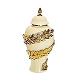 [Décoration] : Ce vase en céramique est orné d'œuvres d'art délicates, mêlant harmonieusement les traditions chinoises pour un look saisissant. Il convient à toutes les occasions, comme le bureau, la maison, un placard, une salle de réunion, une chambre, un hôtel un bureau