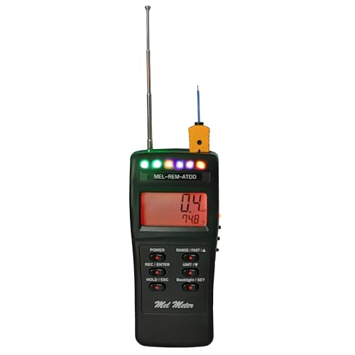 SpiritShack Mel Meter MEL-8704R Rem Pod ATDD EMF Capteur de température Lumière EMF Équipement de chasse aux fantômes