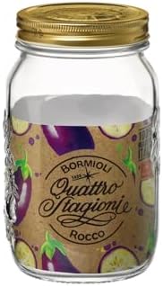 BORMIOLI Rocco Quattro STAGIONI - Tarro Conserva Vidrio 1L