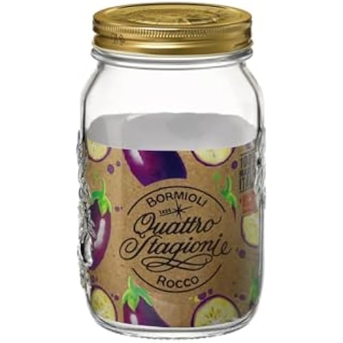 Bormioli Rocco Quattro Stagioni Jar, 33.75 oz