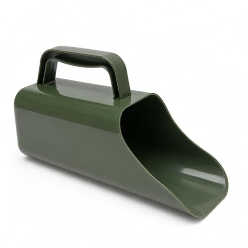 Image of Plastic Garden Scoop with Bucket for Soil Compost Planting Plant