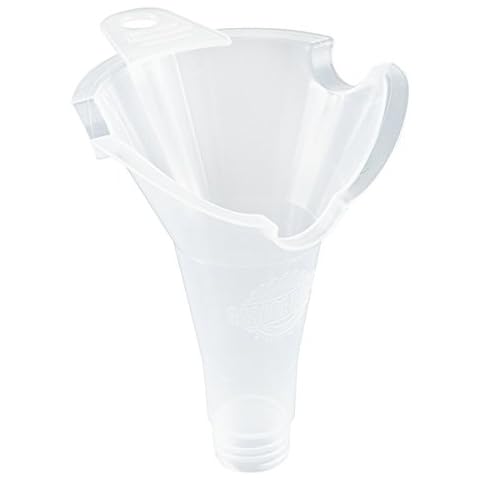 GarageBOSS Clear 1/4 Pint Specialty Radiator Funnel, 1 Pack Cover