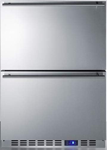 Summit CL2F249 Freezer, Stainless Steel