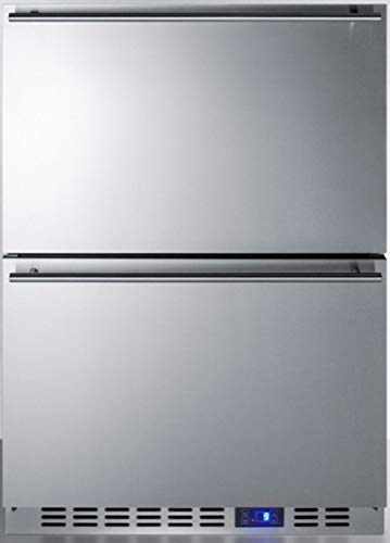 Summit CL2F249 Freezer, Stainless Steel on Fridge.com