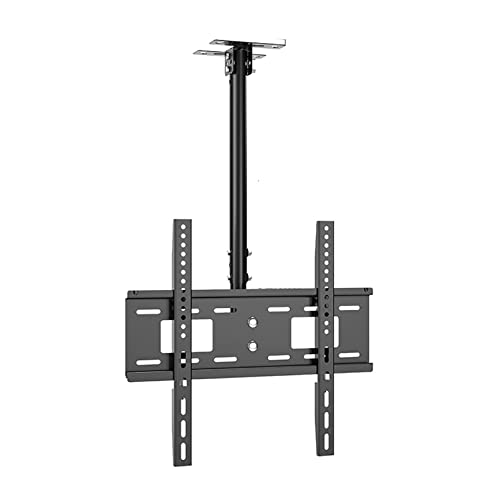 Support TV de plafond télescopique pour écran plat 32 à 55 pouces inclinement 50-180cm
