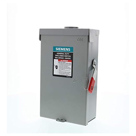 SIEMENS General Duty Safety Switch