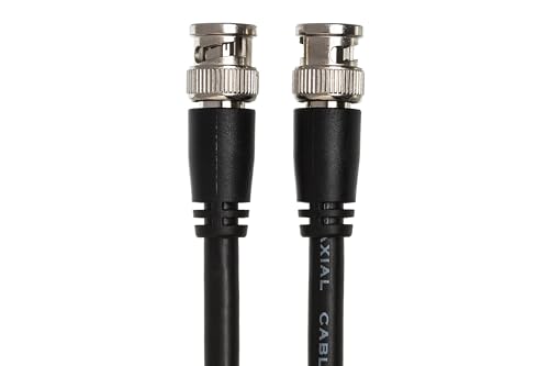 Cable coaxial BNC Hosa 75 ohm 15.24 m miniatura 3