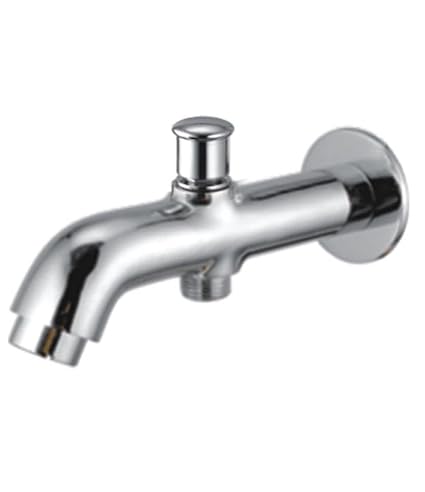 THOISEWELT 2 in 1 Bathroom Faucet Diverter Spout Brass Material Chrome Finish (FR-09-169)