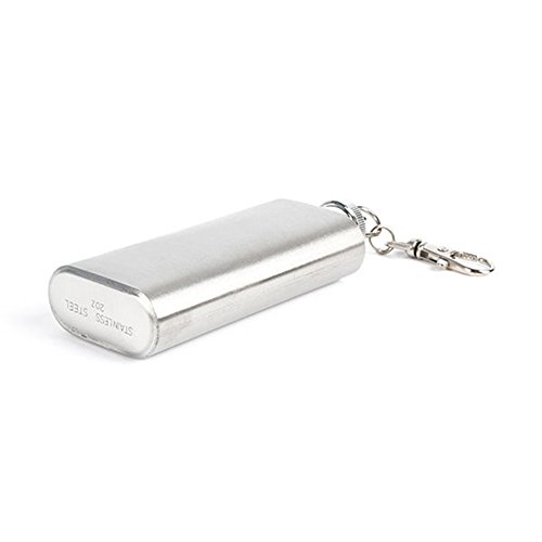 ZHOUBA 2oz Mini Wijnfles RVS Liquor Hip Flask met Schroefdop Draagbaar one size ZILVER - Image 7