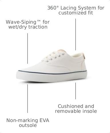 Image of Sperry Mens Helm CVO Canvas Sneaker