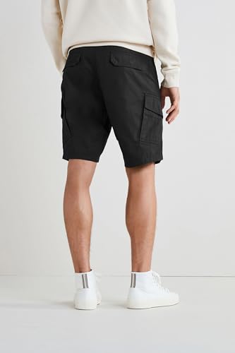 Image of Tagas Men's Loose Fit Slant Pocket Shorts || Shorts for Mens || Casual Shorts for Mens || M-SHORT-2-NAVY-38
