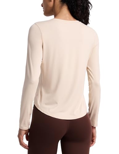 Image of CRZ YOGA Lightweight Crewneck Long Sleeve Top