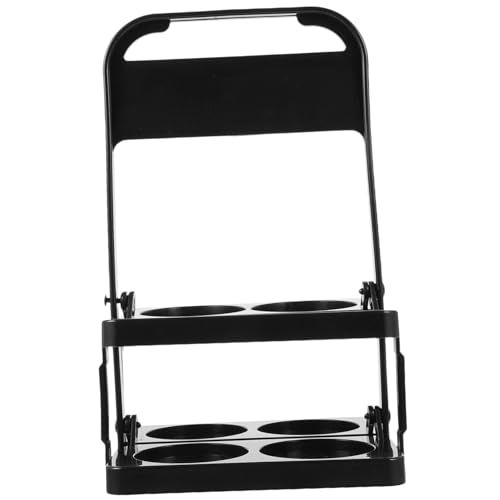 Alipis Folding Beer Basket Beer Crate for Home Car Ktv Festival Bottle Carrier Handle Rack