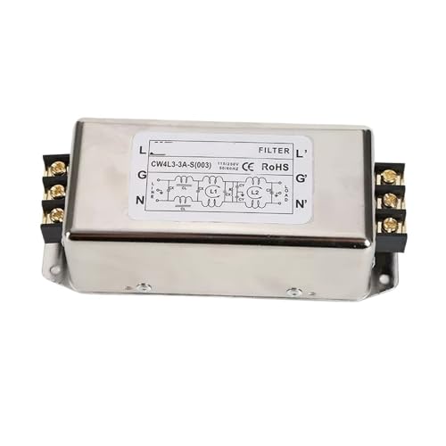 Filtro de fuente de alimentación monofásico 220V CW4L3-3A-S supresor de ruido EMI