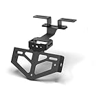 Kennzeichenhalterung: Unsere Motorrad-Kennzeichenhalterung lässt sich in verschiedenen Winkeln einstellen, um die optimale Montageposition für Ihr Kennzeichen und Motorrad zu finden.