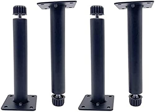 Preisvergleich Produktbild Möbelbeine X4, Verstellbare Sofabeine Aus Metall, Stützfüße Für Badezimmerschränke, Verdickung / rutschfest, Hardware-Zubehör,145mm