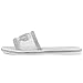 Juicy Couture Women's Rhinestone Slide Sandals- Sparkle Flats - Yves Silver - Size 6