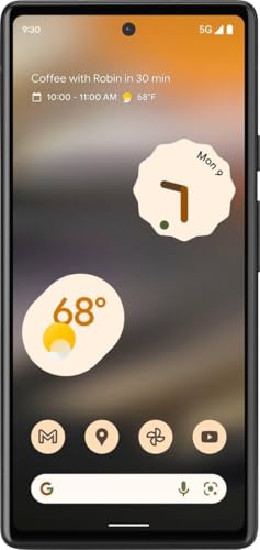Image of Google Pixel 6a 5G (Charcoal, 6GB RAM, 128GB Storage)
