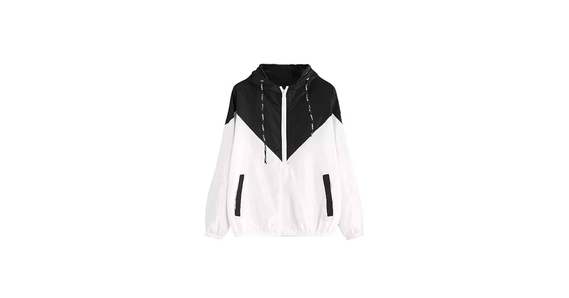 On Jacket メンズ S ホワイト/ブラック Spring And Autumn Fashion Hooded Two-Color Windbreaker
