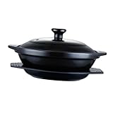 Photo Gallery heallily pentola in ceramica con vassoio antiaderente bibimbap pot per zuppa di pollo brasata maniglie doppie orecchie casseruola per stufato resistente alle alte temperature per cucina coreana e Photo Gallery heallily pentola in ceramica con vassoio antiaderente bibimbap pot per zuppa di pollo brasata maniglie doppie orecchie casseruola per stufato resistente alle alte temperature per cucina coreana e