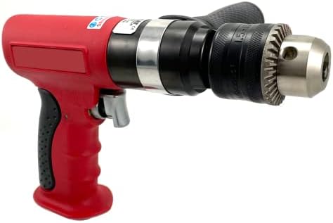 DP Dynamic Power 1/2" Reversible Composite Drill 400 RPM Air Flow Pressure 90 (psi)