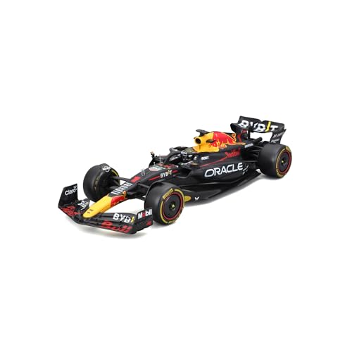 Bburago Formula 1 RED BULL RACING RB19 2023 WITH HELMET VERSTAPPEN 1:24 Scale Die-Cast Collectible Race Car - Image 4