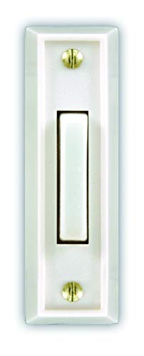 Heath Zenith SL-315-1-00 LED-Drucktaster, kabelgebunden, Weiß Cover