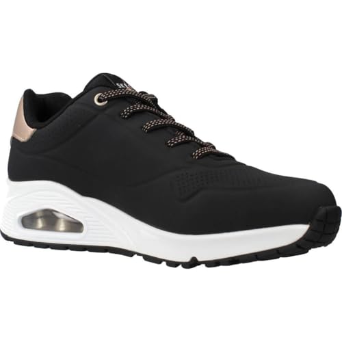 Image of Skechers Women Uno Shimmer Away Sneakers