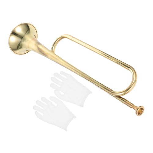 CORHAD Trumpet Musical Instrument Beginner Wind Instrument for Boys present for Preschool Music Safe Design for Young Musicians