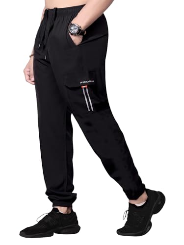 RynoGear Track Pants for Man with Zipper Pocket || Track Pants for Man