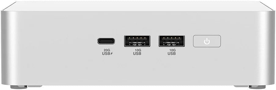 ASUS NUC 15 Pro+ NUC15CRSU9 Mini PC, Cyber Canyon Core Ultra 9 285H,16-Cores 5.4Ghz, Arc 140T GPU, 64GB RAM + 4TB NVMe SSD, Dual Thunderbolt 4 Ports, WiFi 7, Win 11 Pro (64GB RAM + 4TB NVMe)