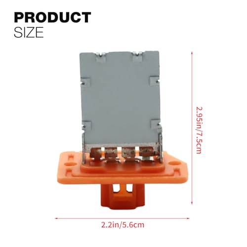 Image of UOIENRT 97128-A5000 HVAC Blower Motor Resistor, Replacement for Kia Soul Base 1.6L L4 2.0L L4 2014-2019, Replacement for Hyundai Elantra 2014-2019, Replaces 97128A5000