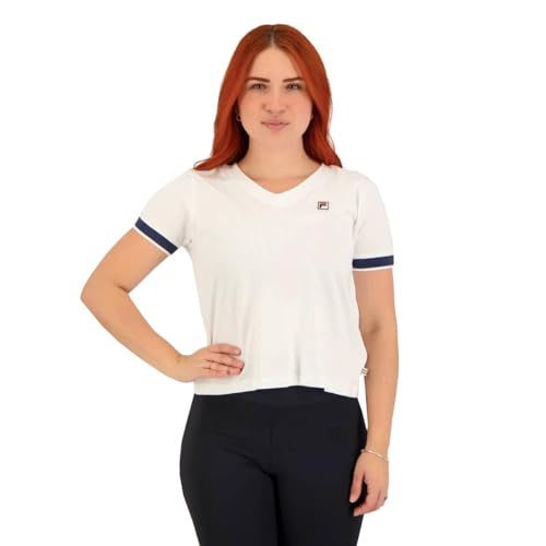 Camiseta Fila Pima Rise Feminina Branca