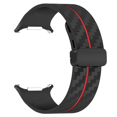 Bracelet en fiber de carbone Samsung Watch 7 Ultra 47mm fermoir magnétique sûr