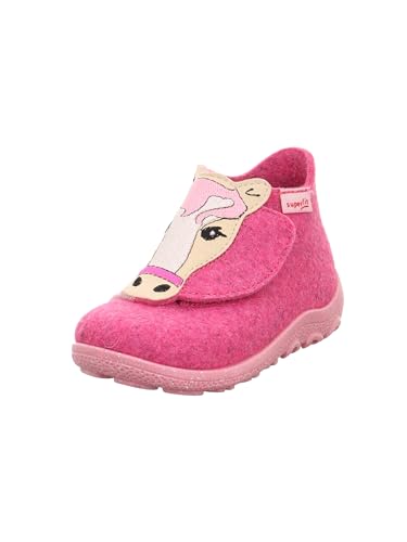 Superfit Mädchen Happy Octi 1-006295 Hausschuhe, Rosa 5530, 22 EU