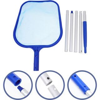 Kit Para Piscina Cabo Telescópico 1,76m + Peneira Metálica