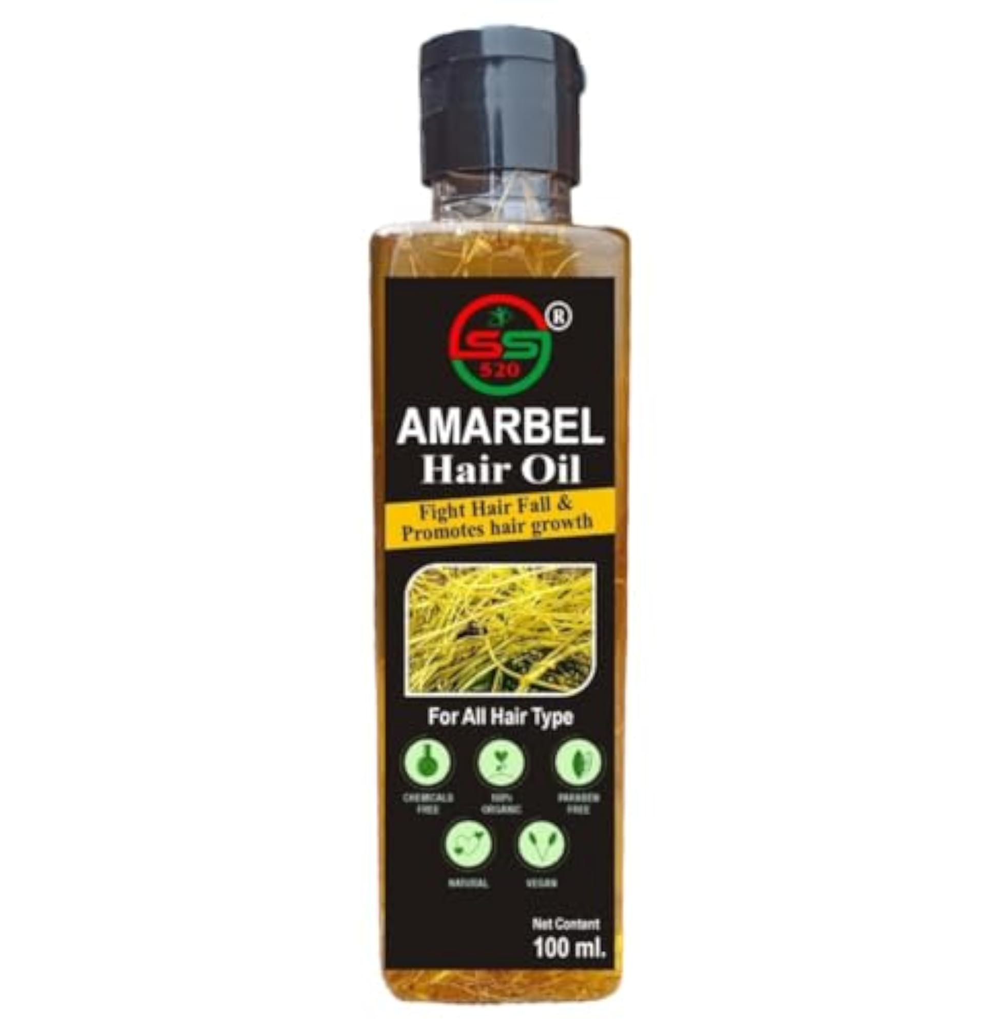 Amarbel Hair Oil 100ml, Promotes Hair Growth