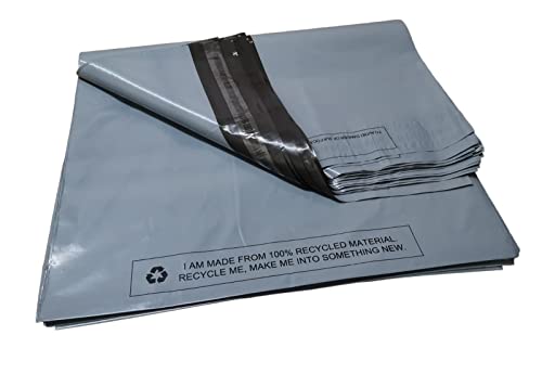 Lot de 25 sacs postaux auto-adhésifs Gris 43,2 x 55,9 cm Cover