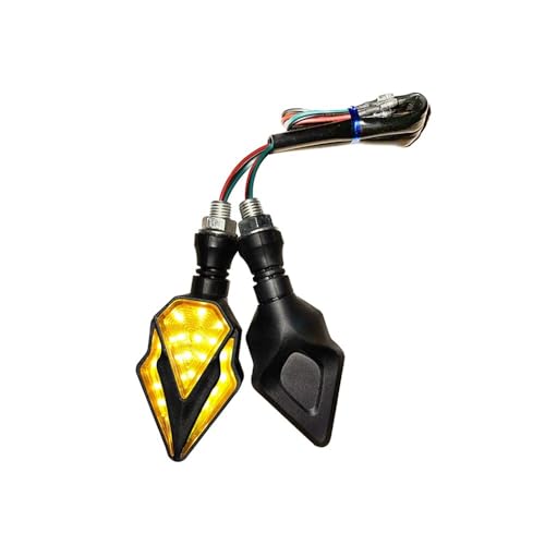 Clignotants LED ambrés moto momt pour rouler en sécurité la nuit